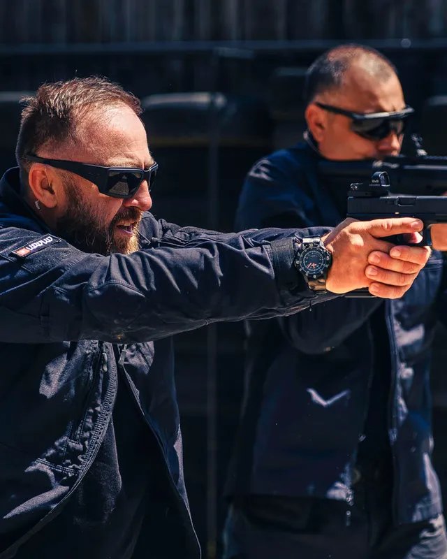 Live-fire range drill
